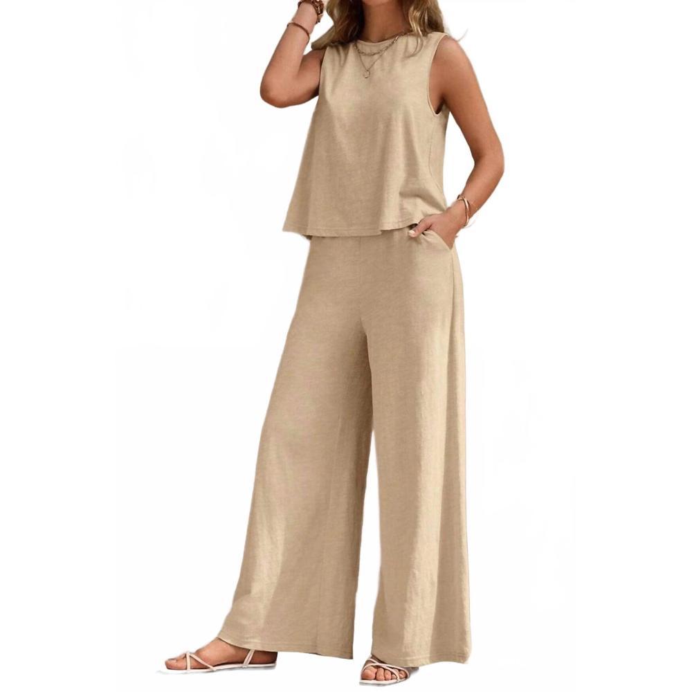 NEW SWEETKAMA alamosa wide leg pant in pearl